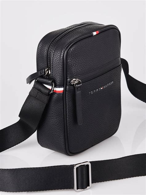 tommy hilfiger men's crossbody bag|tommy hilfiger genuine leather wallet.